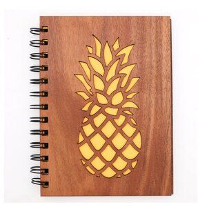 NWT KoaWood Ranch Pineapple Notebook